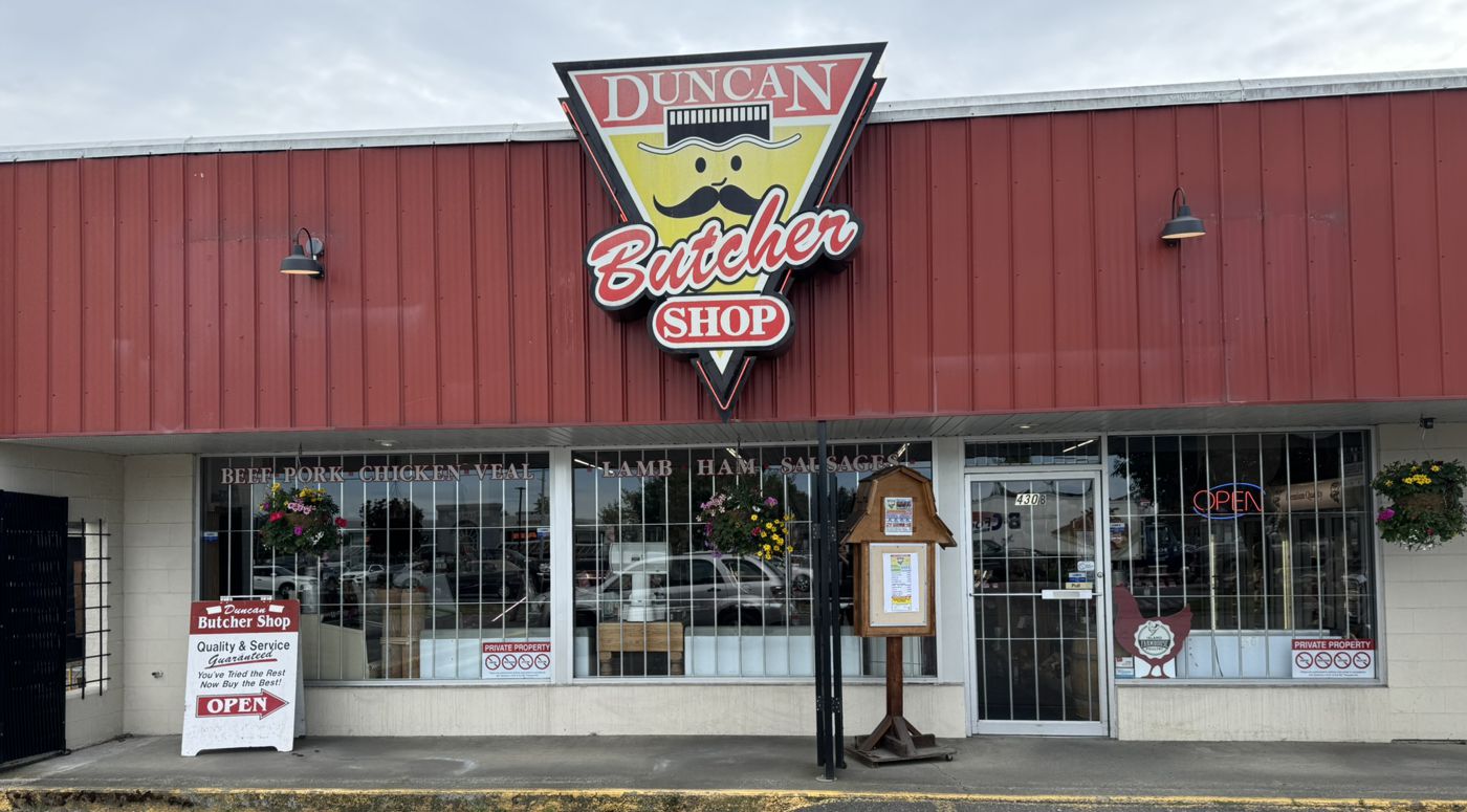 Contact Us - Duncan Butcher Shop
